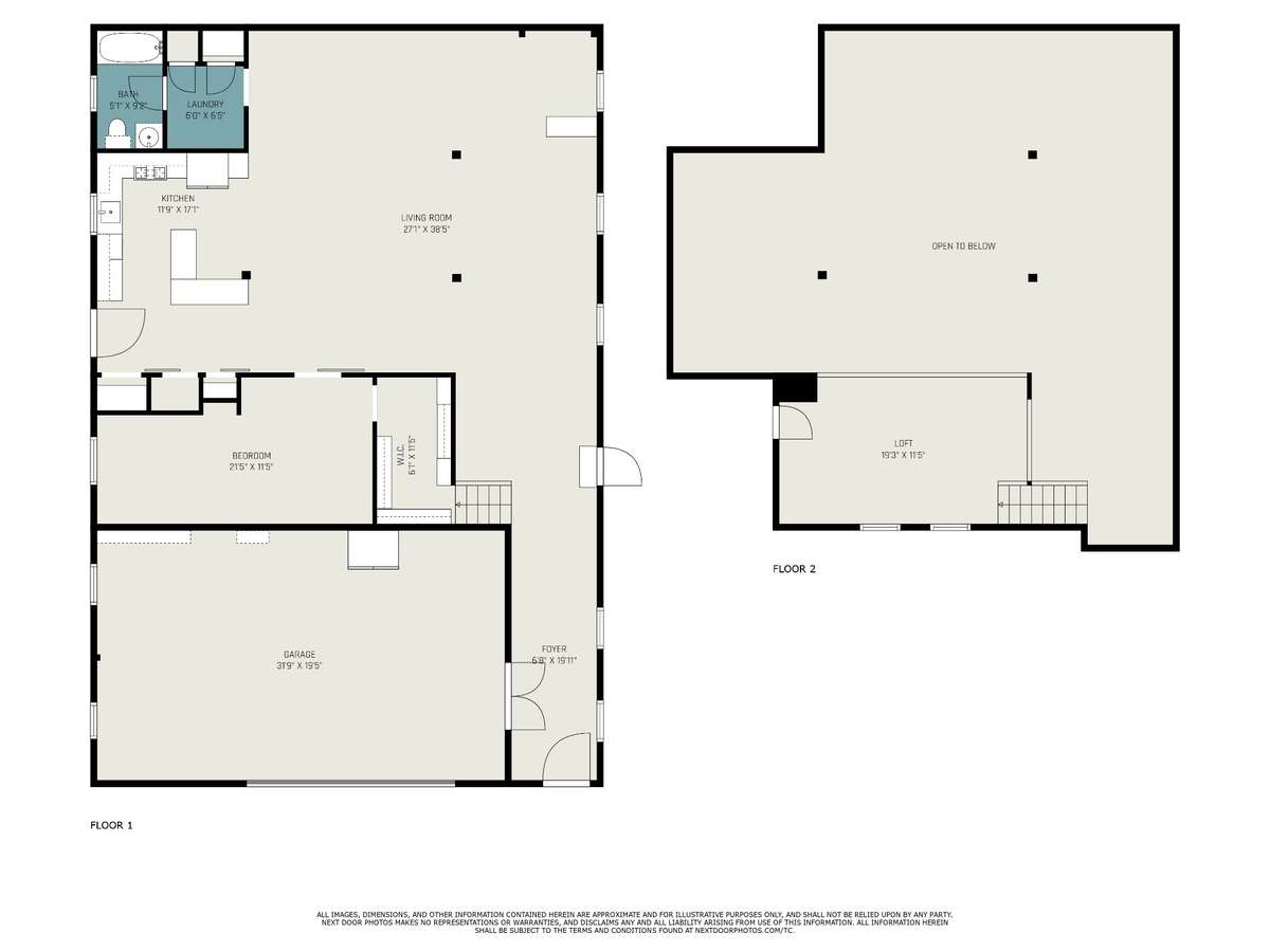 This digital floorplan helps identify the spaces in the home. Call to schedule your showing today!