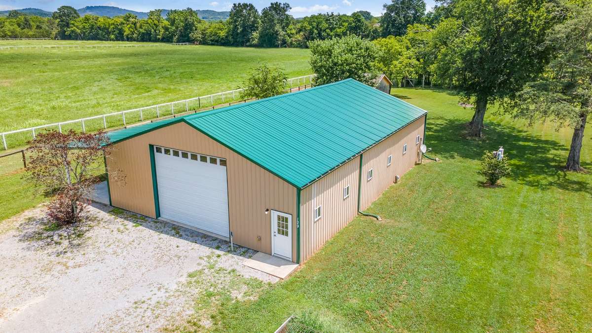 Another look at that brand new metal roof.