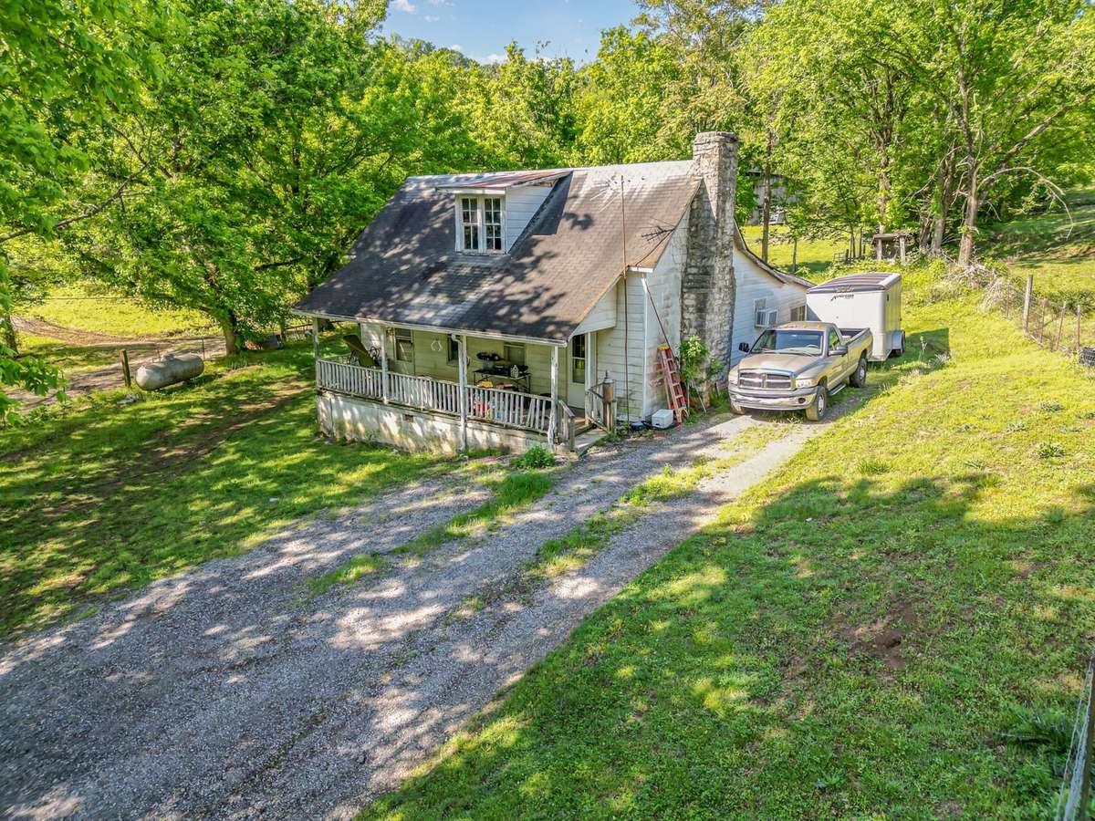 Guest house on the property is a possible gut job or tear down.