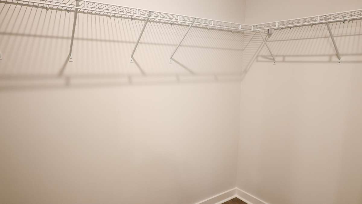 Primary walk-in closet