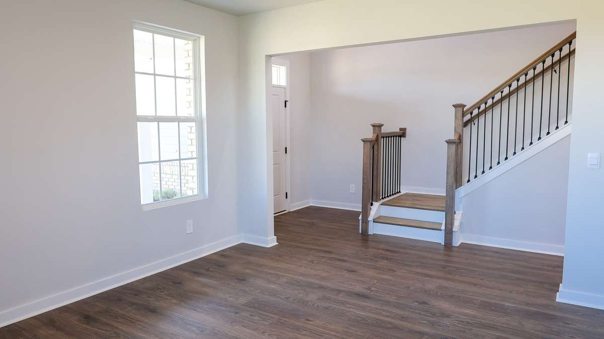 Front flex room for formal dining, office or spare living room