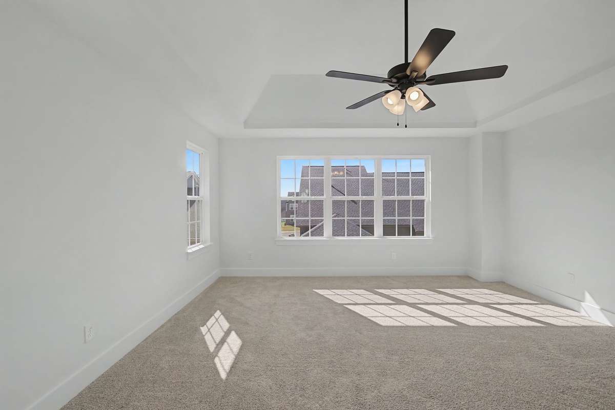Photos of same floor plan but of another finished home in Oak Meadows by Surrey Homes. Photos are for illustration purposes only. Colors and materials may vary.
