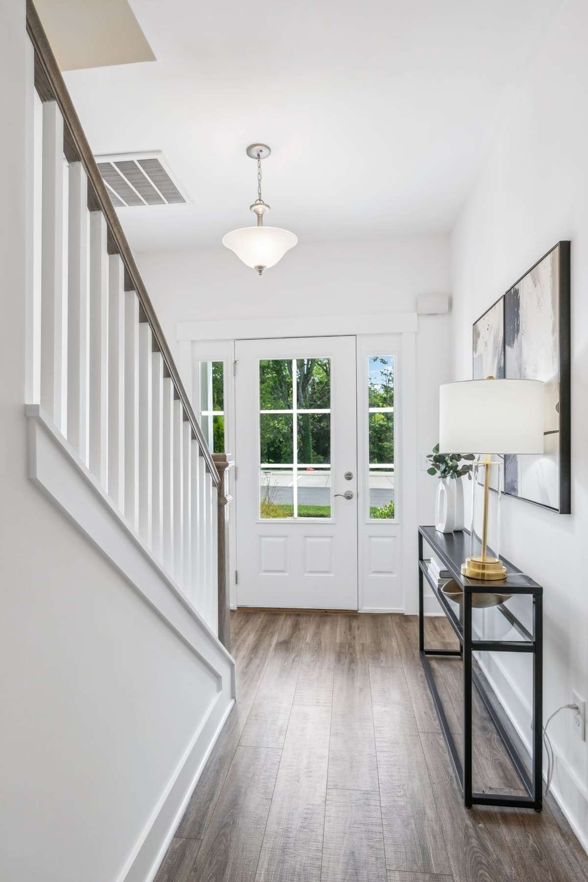 Photo of staged model home