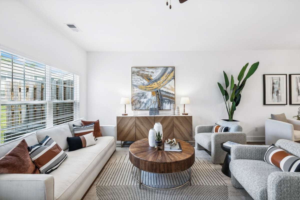 Photo of staged model home