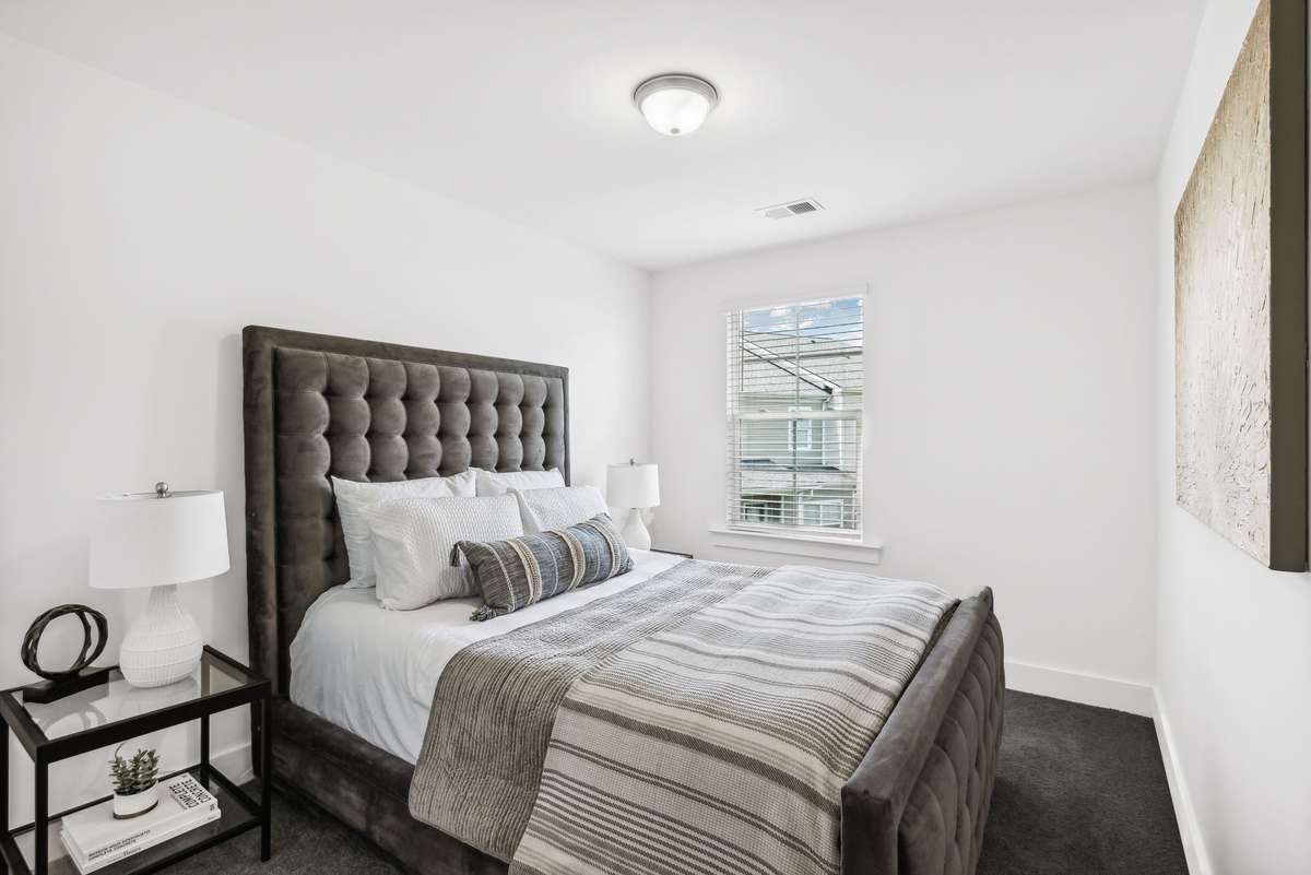 Photo of staged model home