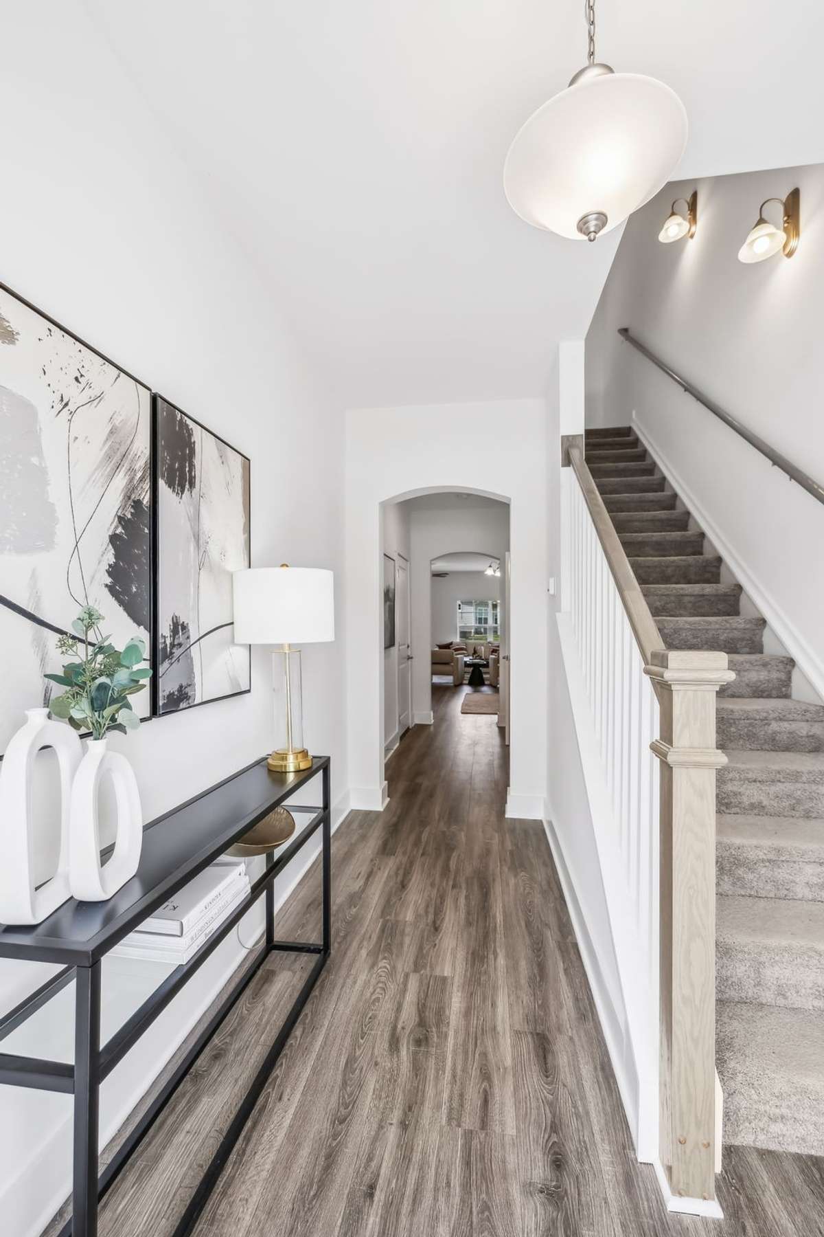 Photo of staged model home
