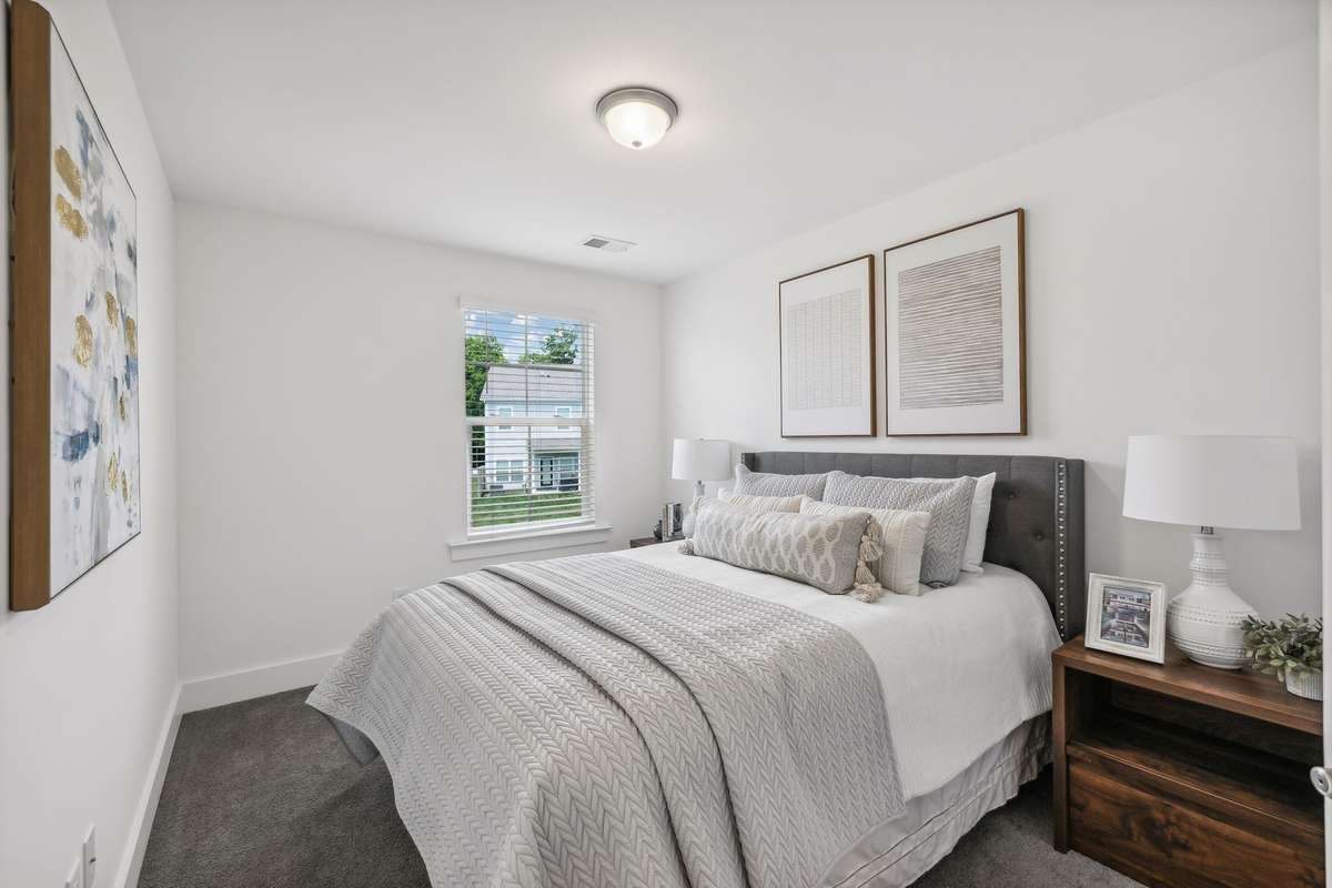 Photo of staged model home