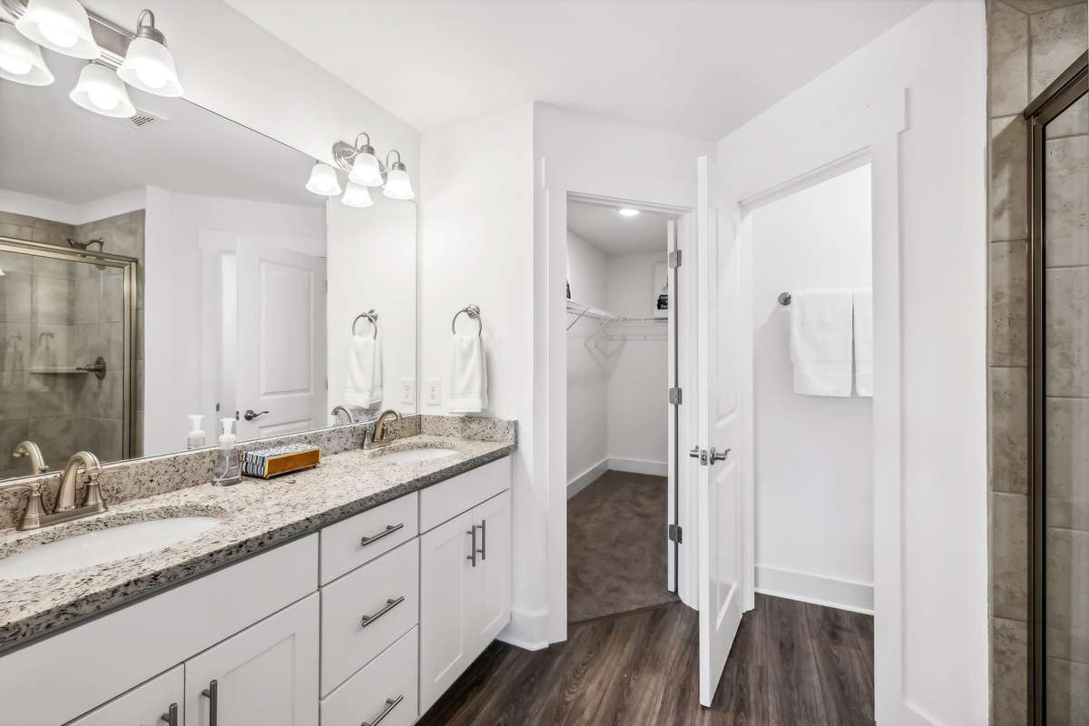Photo of staged model home