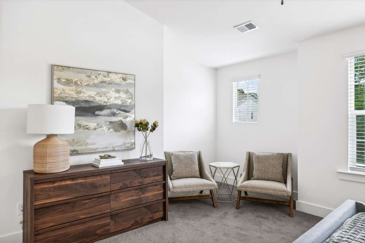 Photo of staged model home