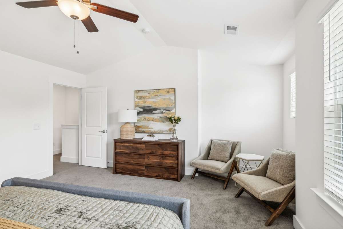 Photo of staged model home