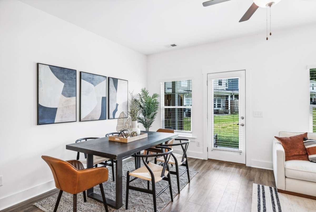 Photo of staged model home