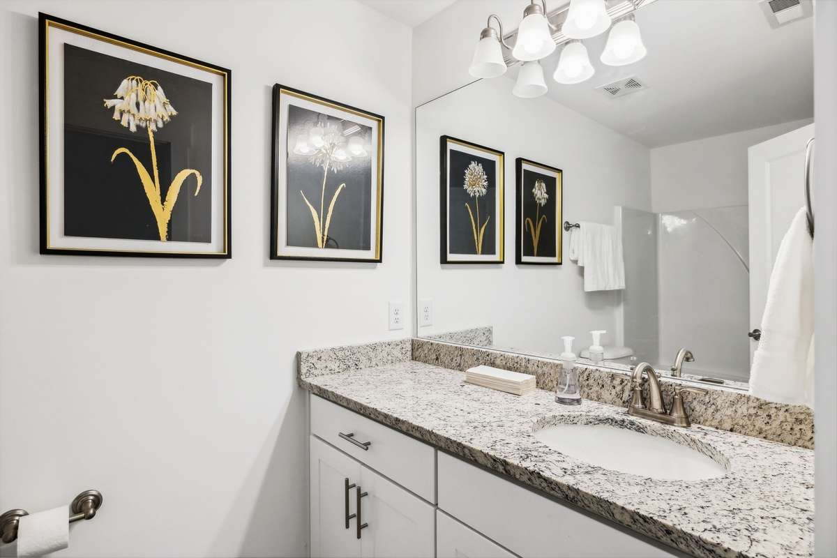 Photo of staged model home