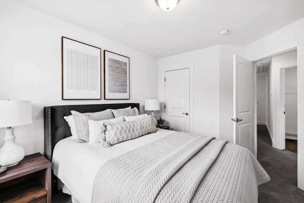 Photo of staged model home