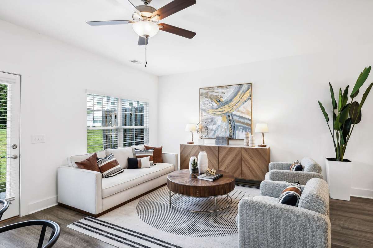 Photo of staged model home