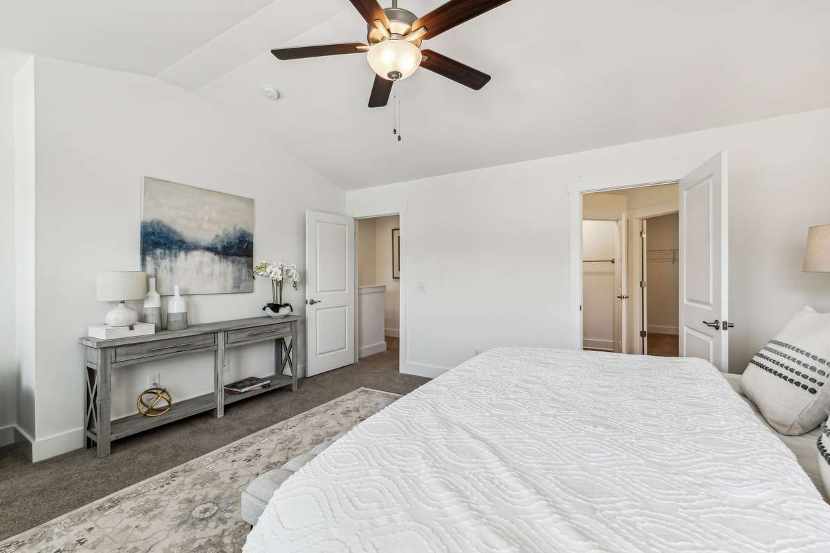 Photo of staged model home