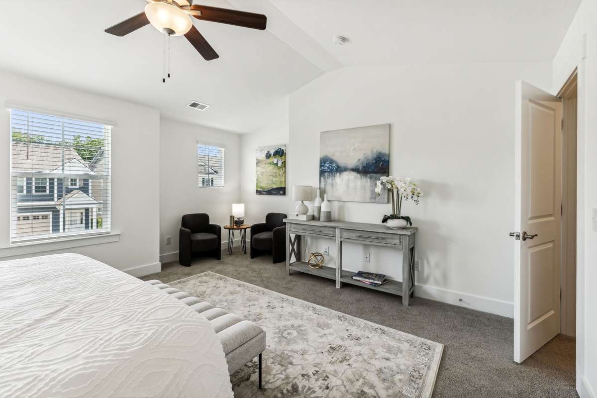 Photo of staged model home