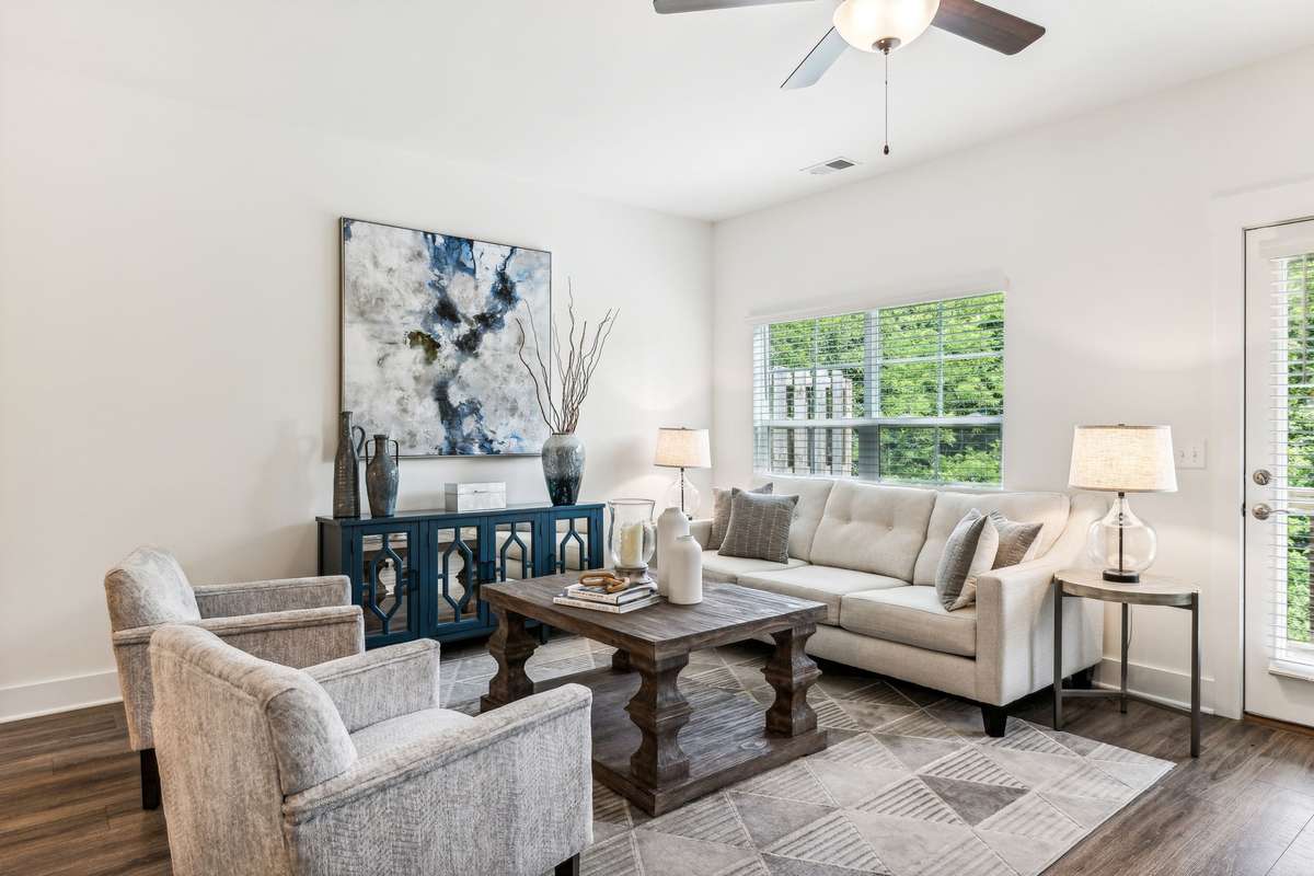 Photo of staged model home