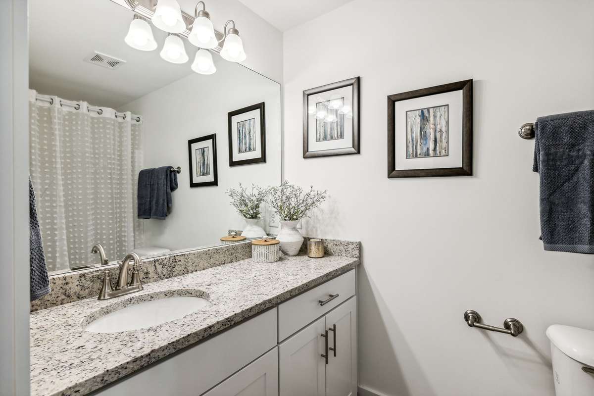 Photo of staged model home