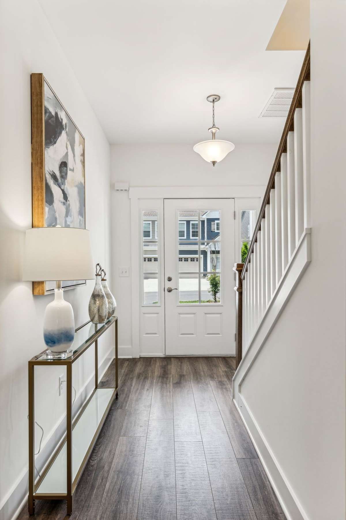 Photo of staged model home