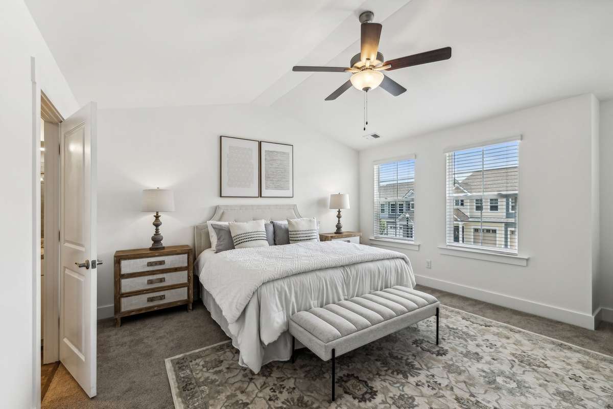 Photo of staged model home