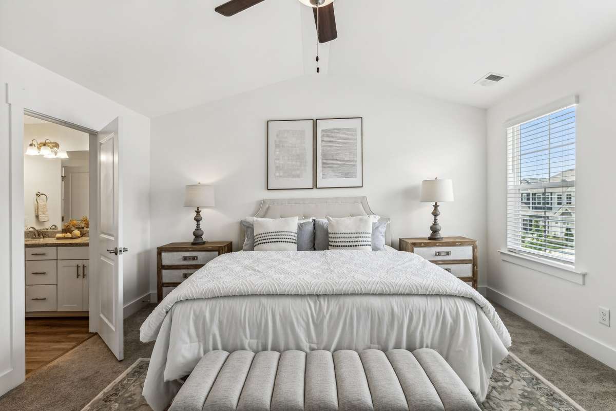Photo of staged model home