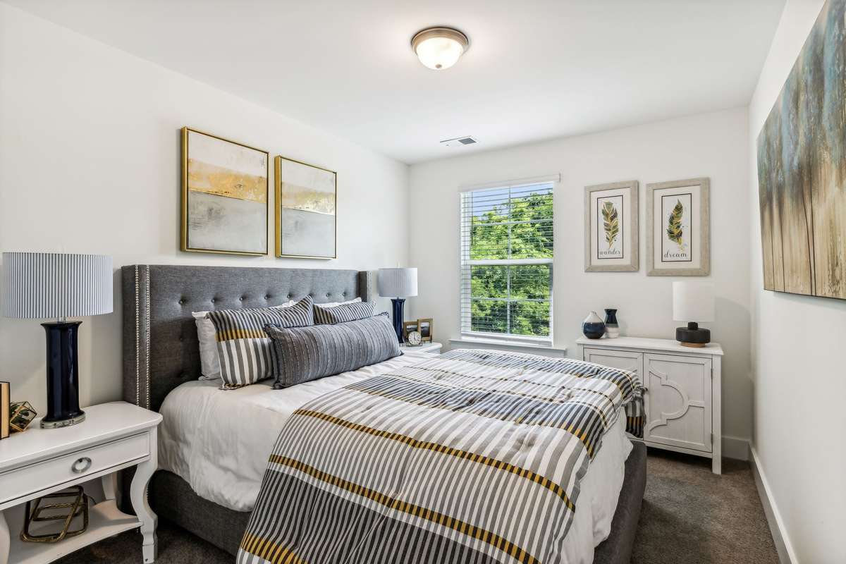 Photo of staged model home