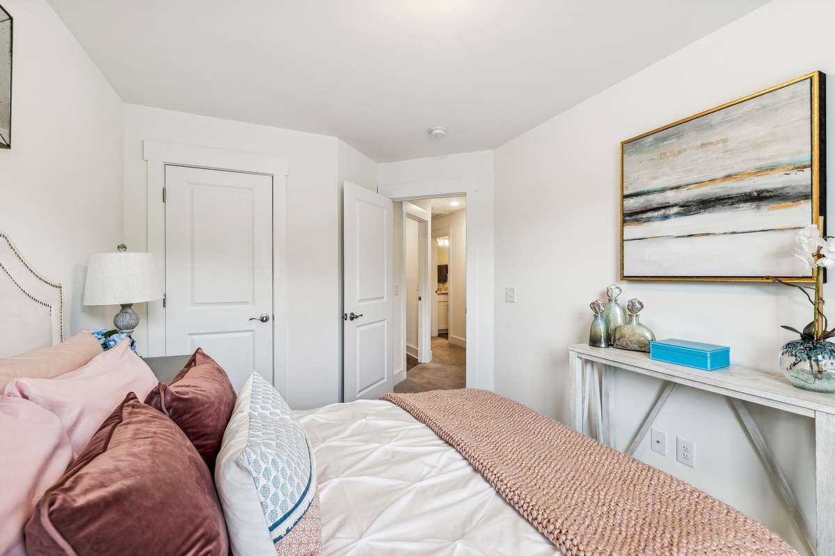 Photo of staged model home