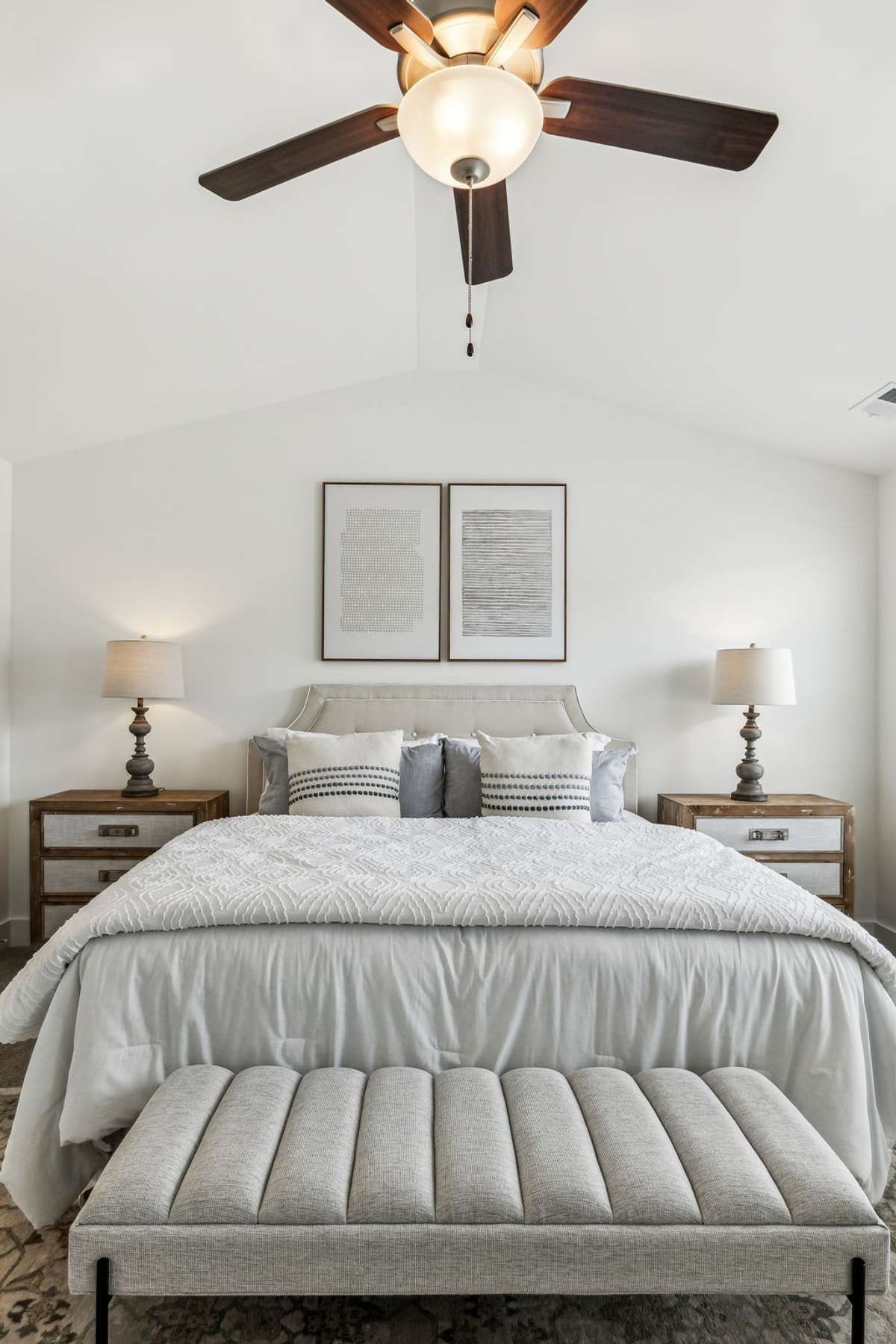 Photo of staged model home