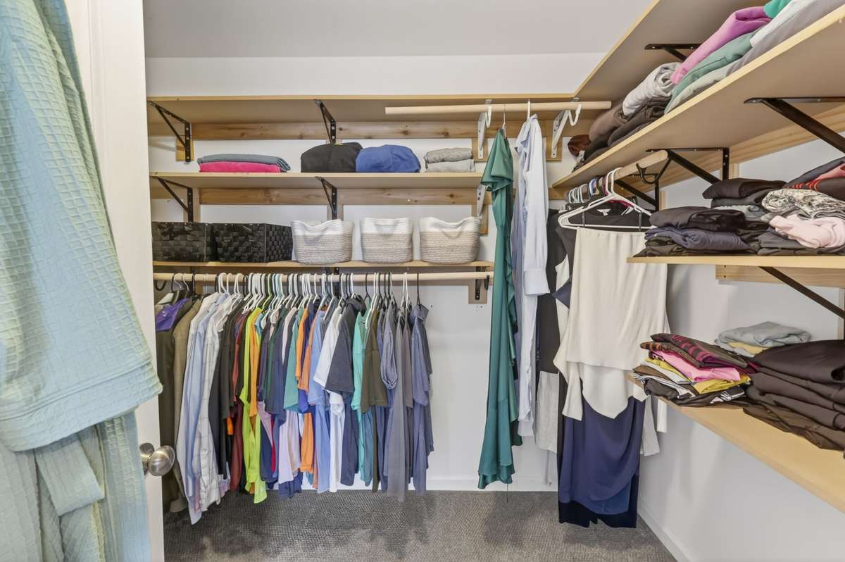 Over-sized walk-in closet -- Primary Suite