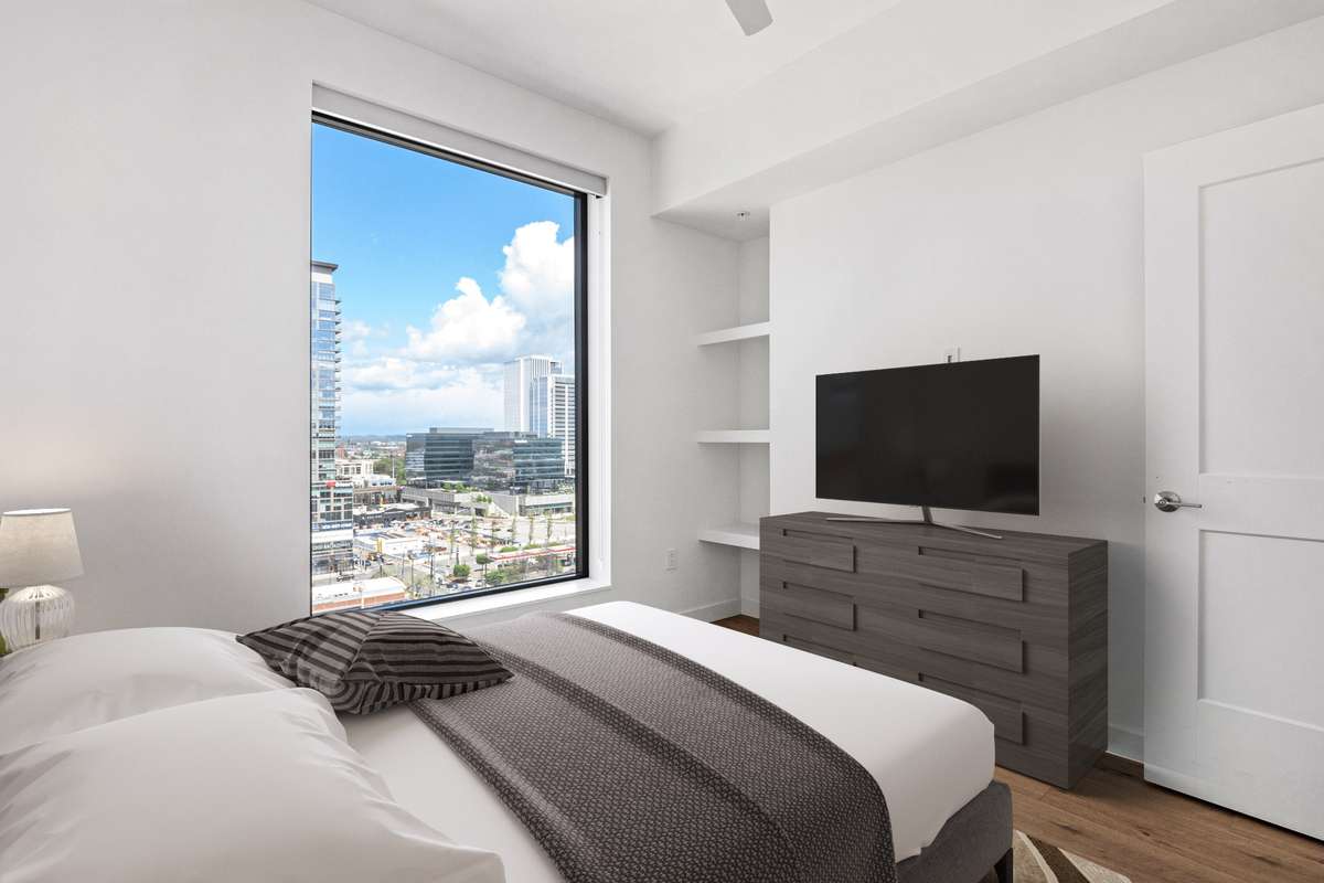 **This is virtual staging of the bedroom