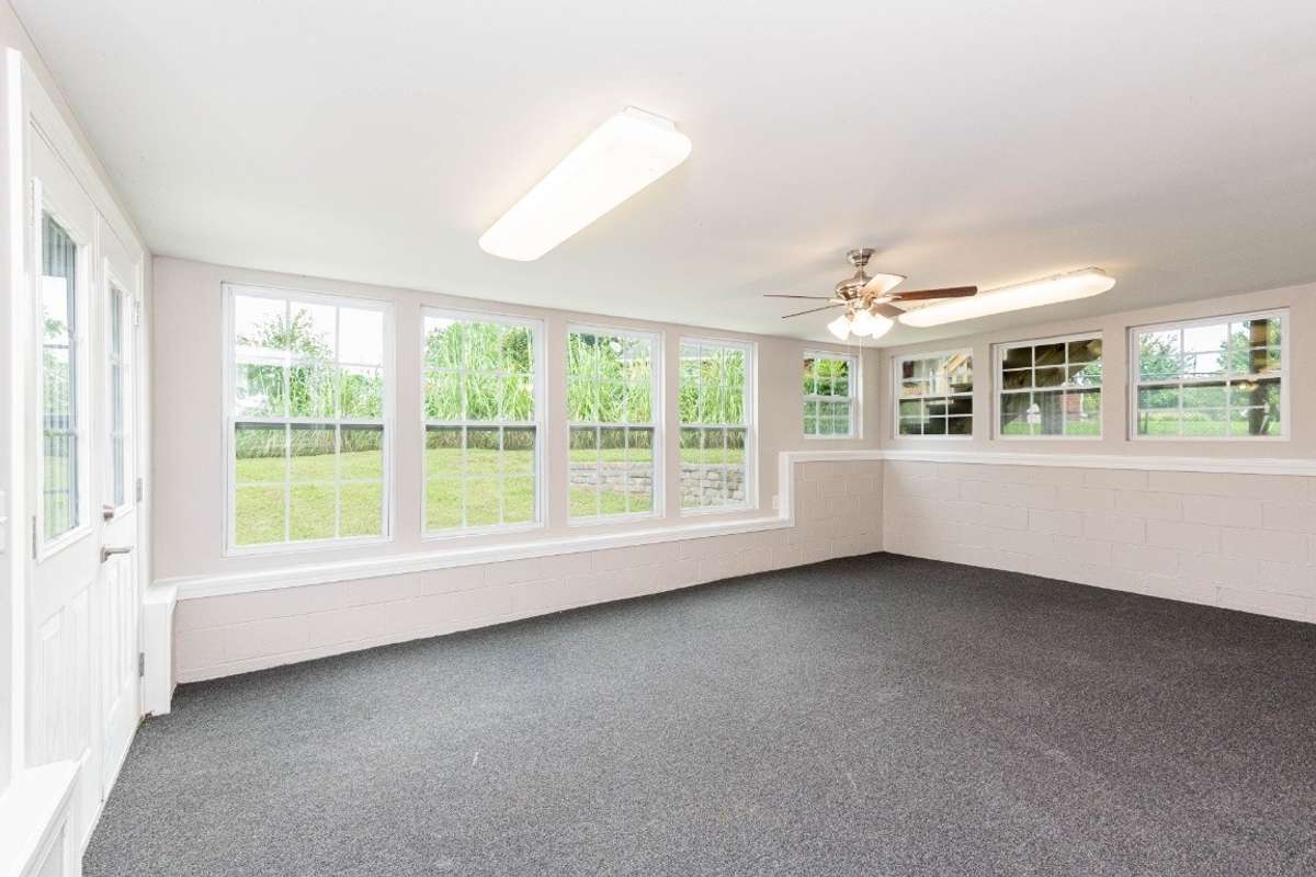 Beautiful sunroom with extra light