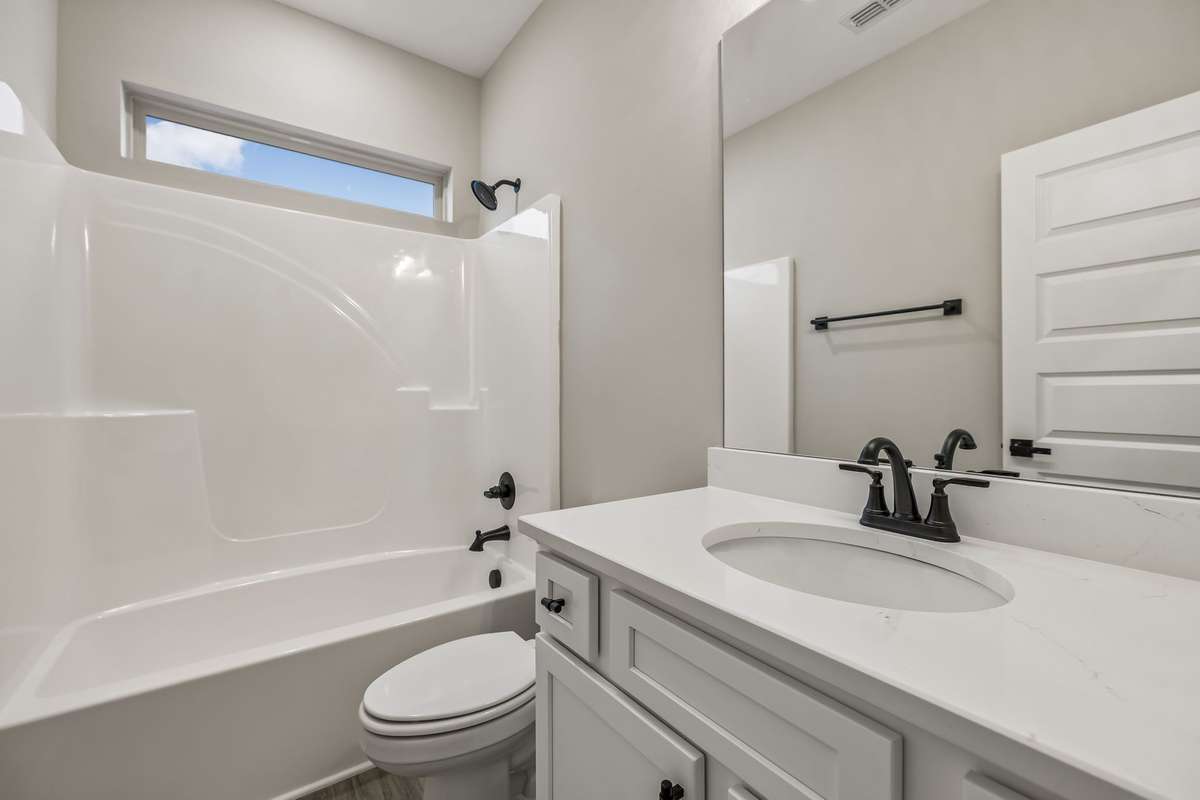 Second bathroom on the first floor