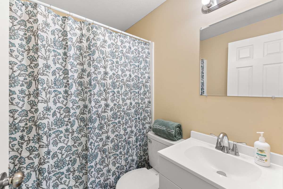 Full bath 1 in the addition. All new!