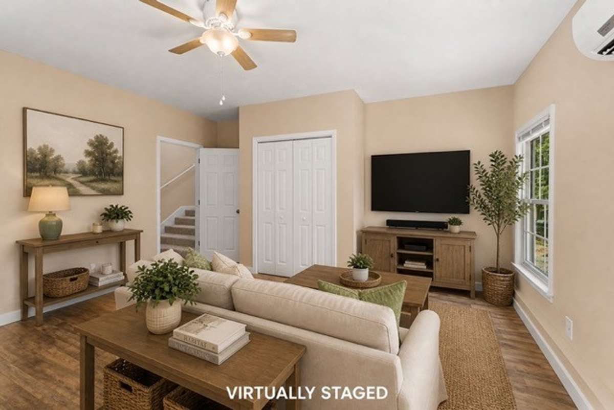 This is another staging option for this room.