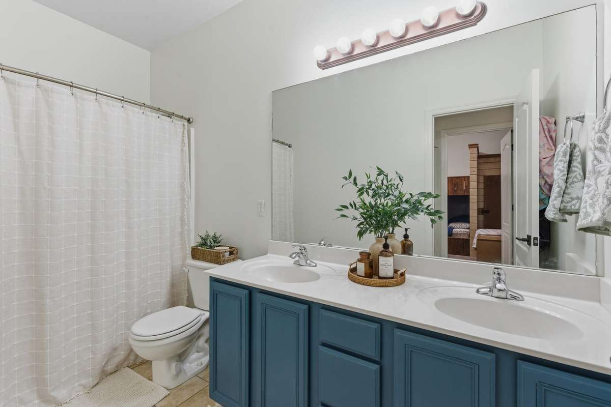 Hall bath