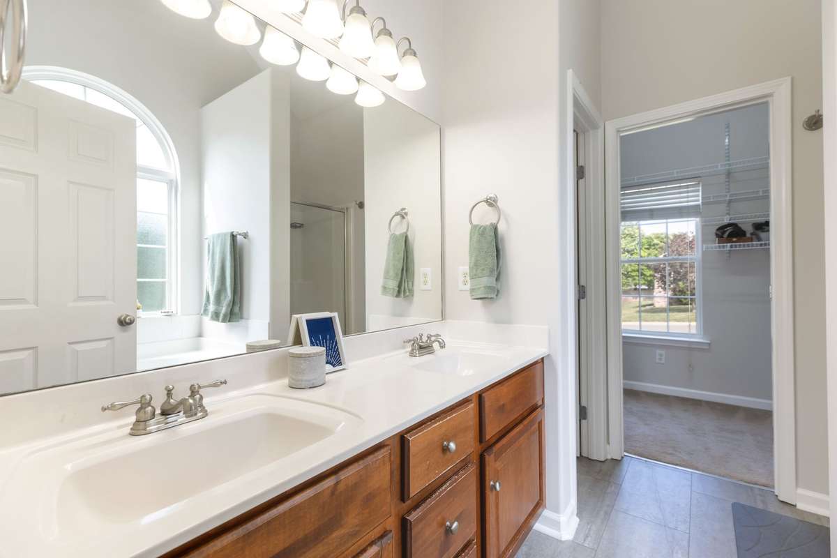 Double Vanities in Primary Bath