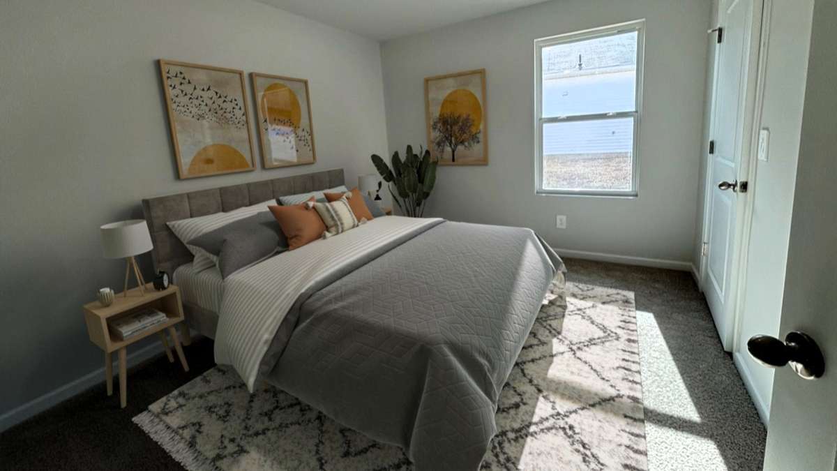 Pictures are of a staged home
Similar but not the same