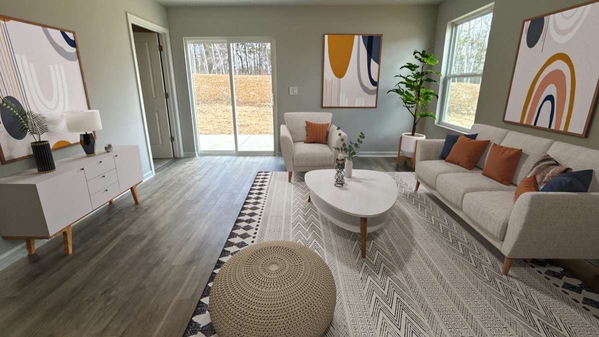 Pictures are of a staged home
Similar but not the same