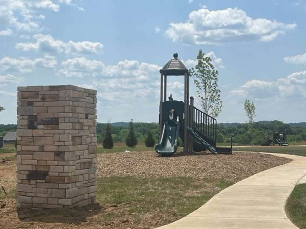 The recently completed playground is ready for our residents to enjoy!