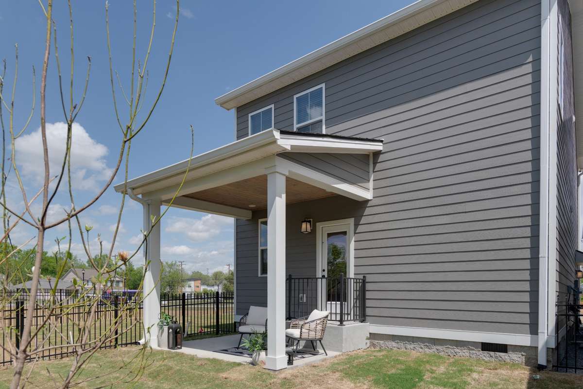 staged model home