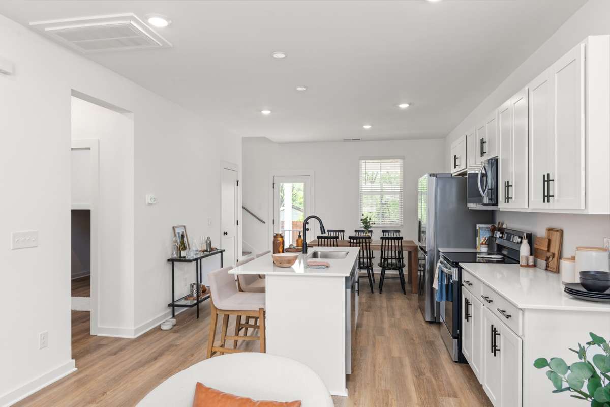staged model home