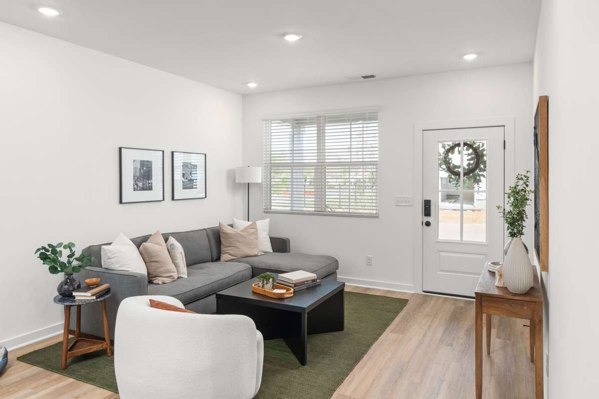 staged model home