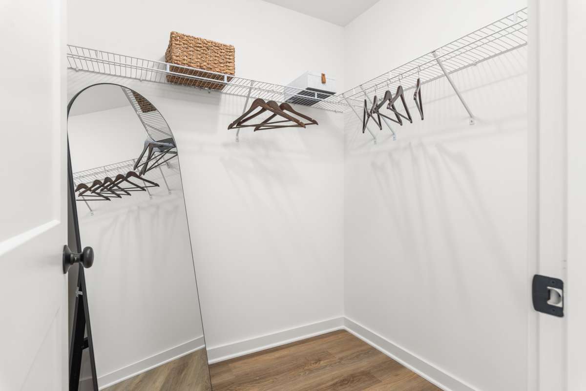 staged model home