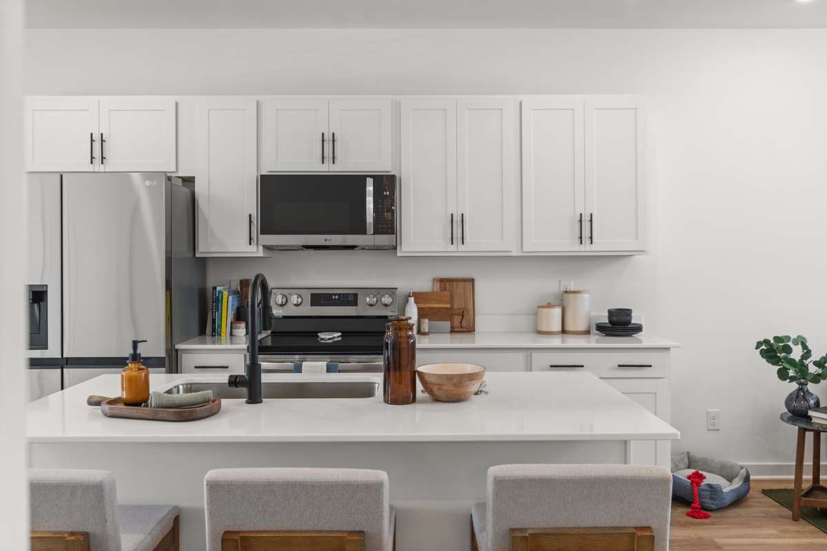 staged model home