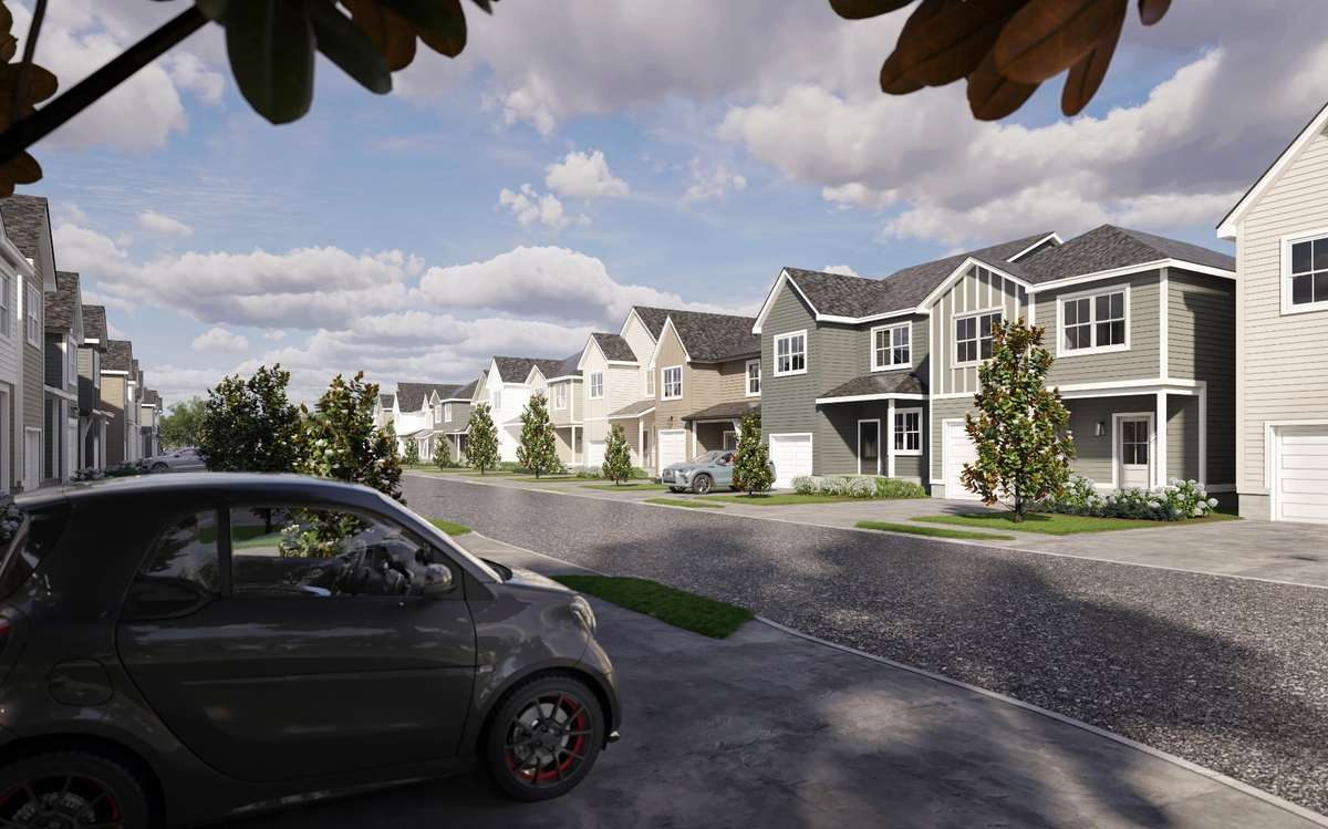 rendering of community
