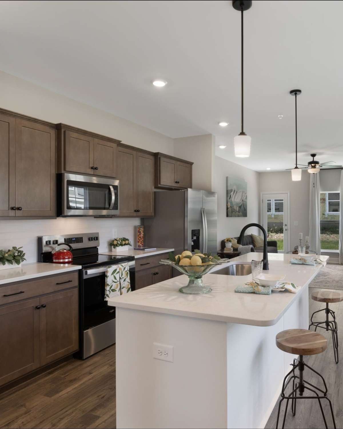 Image taken from a similar home being used for the model home.