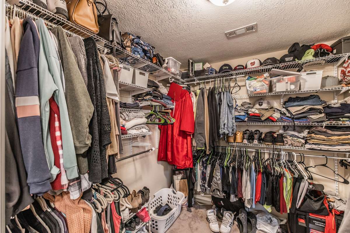 Huge walk-in closet