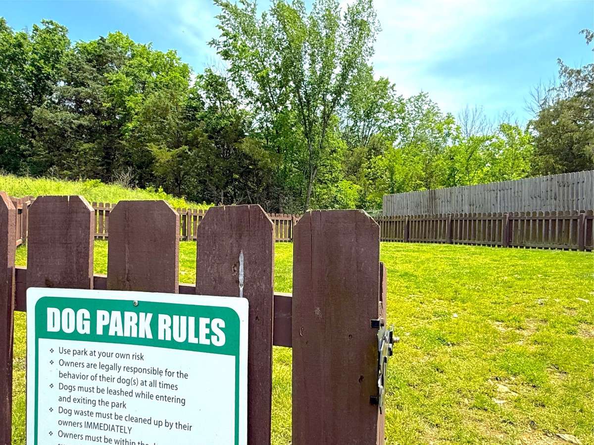 Community dog park, with well maintained lawncare included in your low HOA dues