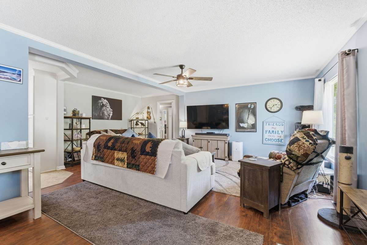 Super cozy and open.