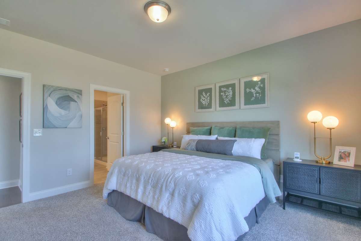 Photo is not of the actual home, but is an inspirational photo of builder’s model home and may depict options, furnishings, and/or decorator features that are not included